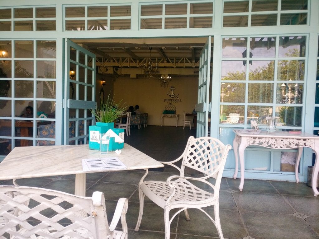 Peppermill Bistro The White Casual Café situated in new BEL road